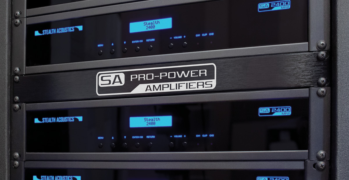 Amplifiers | Stealth Acoustics