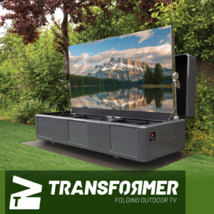 Explore Stealth Patio Theater Transformer Model TVs